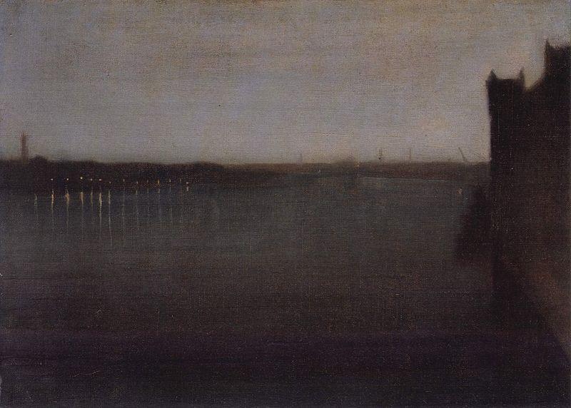 James Mcneill Whistler Nocturne in Grau und Gold, Westminster Bridge oil painting picture